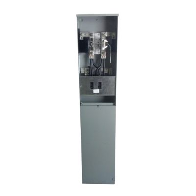 C-H 1009017CH 320A METER PEDESTAL WITH (2) 200A MAINS 22KAIC CROSS TO MLB U3849 (USE C-H 1009022CH FOR 18" EXTENSION)