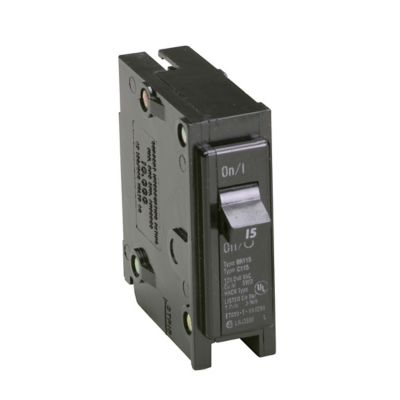 C-H BR115 TYPE BR BREAKER 15A/1 POLE 120/240V 10K