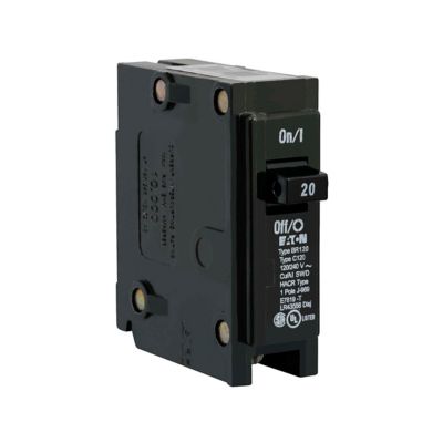 C-H BR120 TYPE BR BREAKER 20A/1 POLE 120/240V 10K