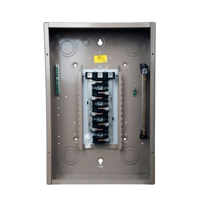 C-H CH24L3125C 24 SPACE 3 PHASE 125AMP MAIN LUG LOADCENTER CH PANEL (COVER - CH8CS/CH8CF)