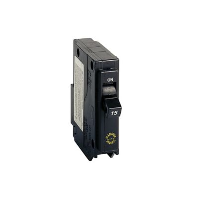 C-H CHFQ115 TYPE CHFQ CLASSIFIED BREAKER 15A/1 POLE 120/240V (REPLACEMENT FOR SQUARE D TYPE QO115 BREAKER)