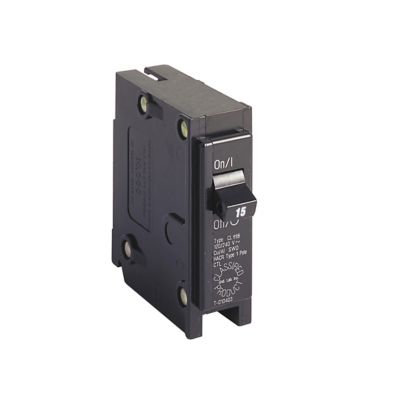 C-H CL115 EATON 15AMP/1POLE BREAKER TYPE CL 3/4" (REPLACEMENT FOR SQUARE D HOMELINE,GE TYPE THQ, CROUSE-HINDS TYPE MP,THOMAS AND BETTS TYPE TB, MURRAY TYPE MP, ITE/SIEMENS TYPE QP)