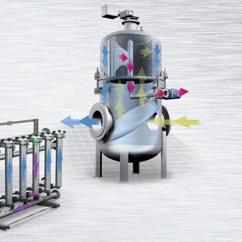 Automatic self-cleaning