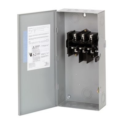 C-H DG323NGB 100-AMP 3-POLE GENERAL DUTY SAFETY SWITCH CARTRI