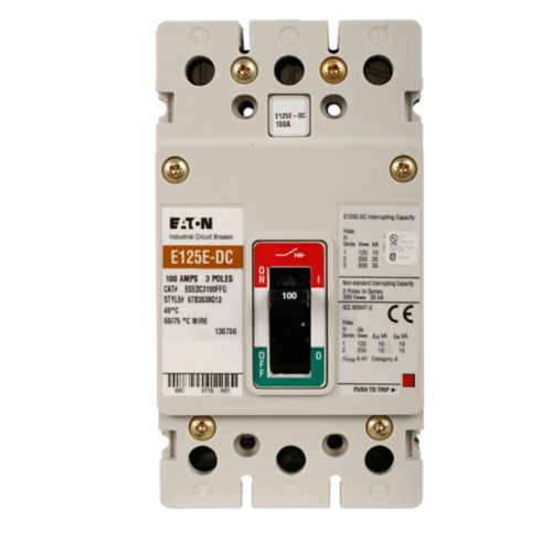 Eaton PVGard / Solar molded case circuit breaker