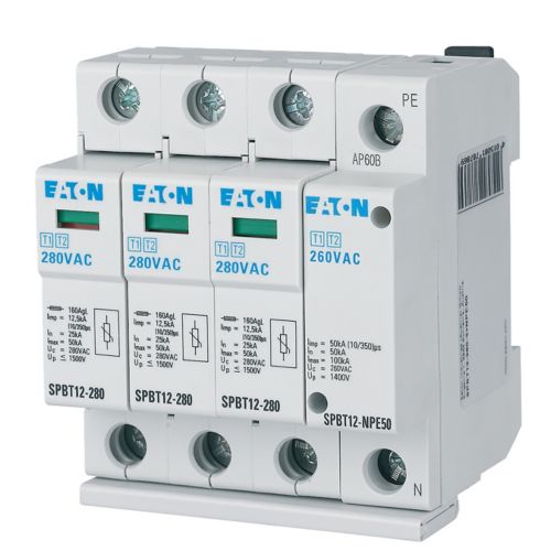 Ochrona przeciwprzepięciowa SPBT12 xPole 